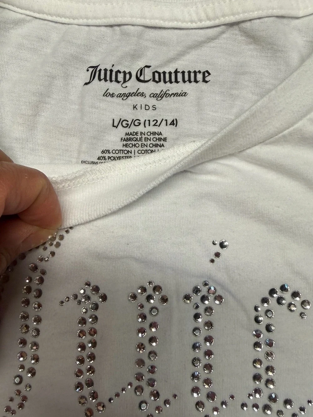 Juicy Couture kids white